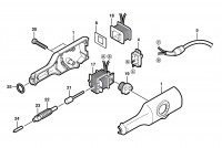 Bosch F 013 029 2HK 292 Rotary Tool 220 V / Eu Spare Parts